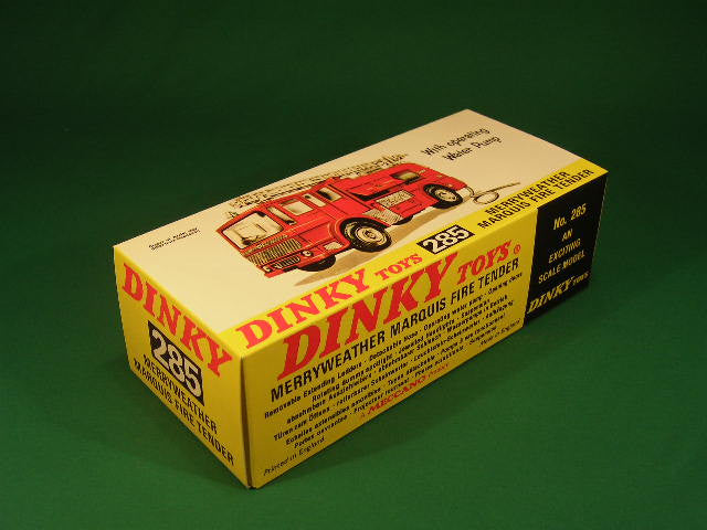 Dinky Toys #285 Merryweather Marquis Fire Tender (later).