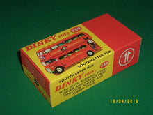 Load image into Gallery viewer, Dinky Toys #289 Routemaster Bus.