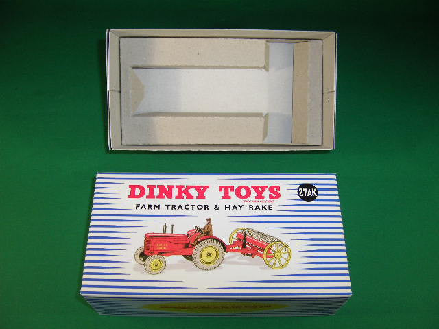 Dinky Toys #310 (# 27ak) Farm Tractor & Hay Rake Set.