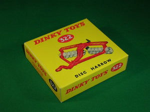 Dinky Toys #322 (# 27h) Disc Harrow.