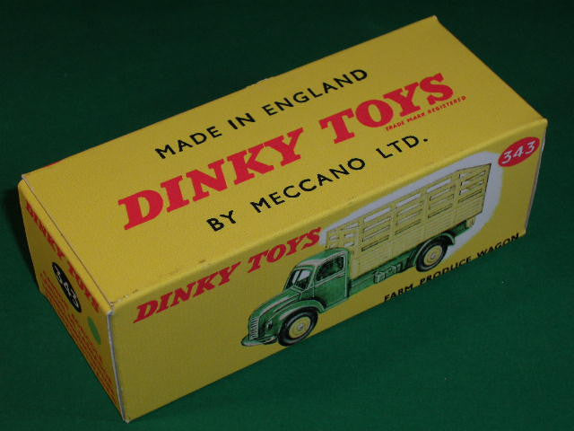Dinky Toys #343 (#30n) Farm Produce Wagon.