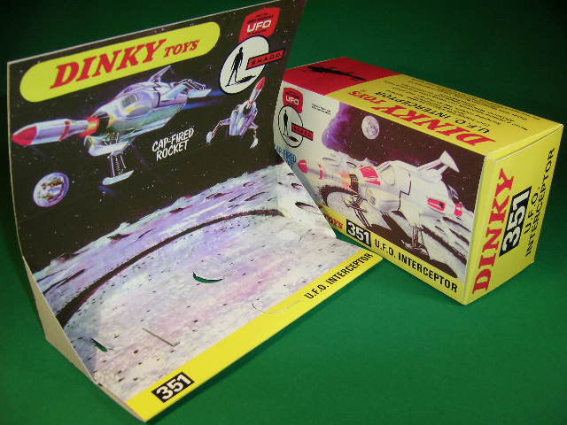 Dinky Toys #351 U.F.O. Interceptor.