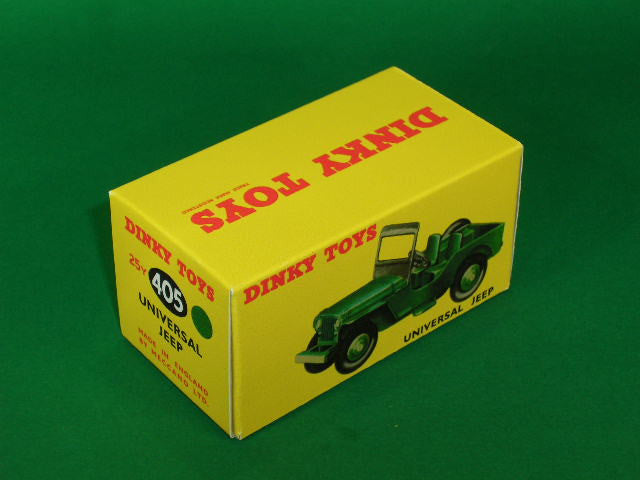 Atlas Dinky Toys Reproduction - 412 Austin Wagon Jaune - Diecast Van