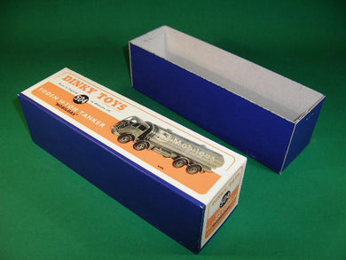 Dinky Toys #504 Foden 14T Tanker 'Mobilgas' 2nd cab - blue wrap.