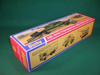 Dinky Toys #616 A.E.C. Transporter with Chieftain Tank.