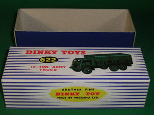Dinky Toys #622 10 - Ton Army Truck.