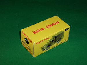 Dinky Toys #641 Army 1-Ton Cargo Truck (Humber).