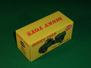 Dinky Toys #643 Army Water Tanker.
