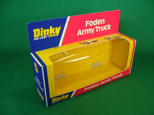 Dinky Toys #668 Foden Army Truck.