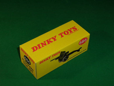Dinky Toys #686 25-Pounder Field Gun.