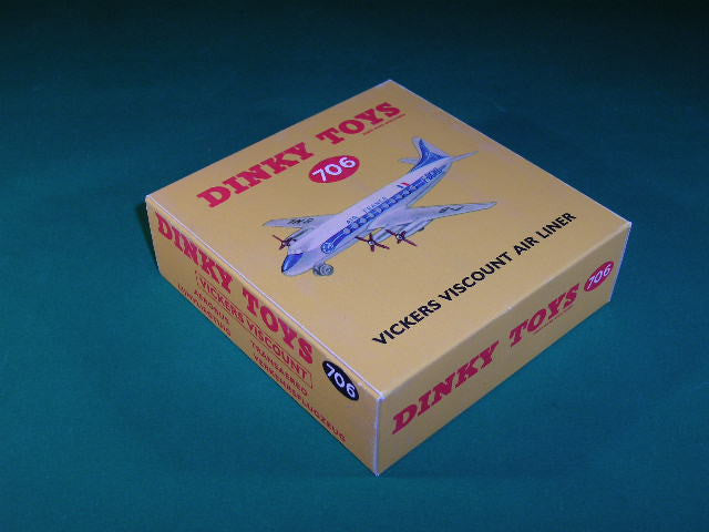 Dinky Toys #706 Vickers Viscount Air Liner - Air France.