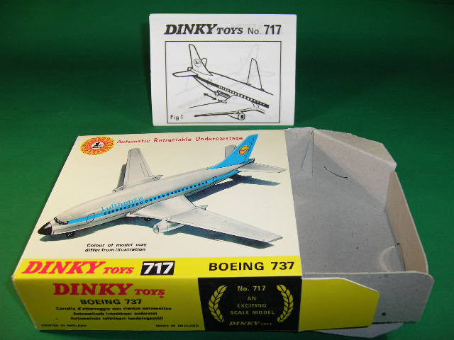 Dinky Toys #717 Boeing 737 ( 'Lufthansa').