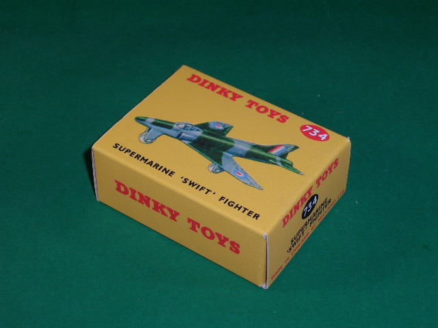 Dinky Toys #734 Supermarine Swift Fighter.