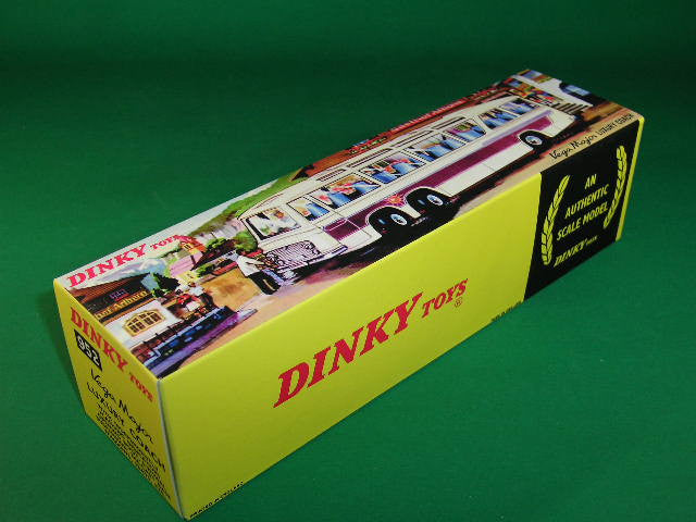 Dinky Toys #952 Vega Major Luxury Coach (with lights) - end flap type box.