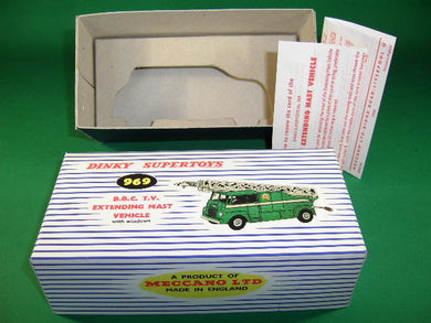 Dinky Toys #969 B.B.C. T.V. Extending Mast Vehicle.