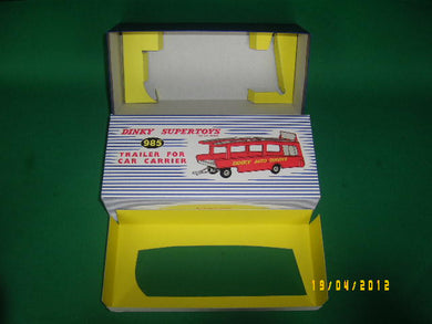 Dinky Toys #985 Trailer for Car Carrier.