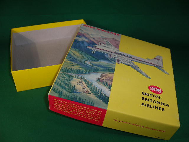 Dinky Toys #998 Bristol Britannia Airliner.