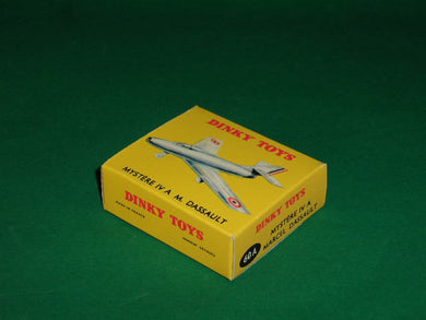 French Dinky Toys #800 (#60A) Dassault Mystere IV.