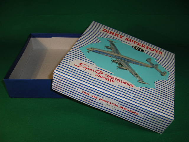 Dinky Toys Supertoys – Super G Constellation Lockheed N°60C – Boîte Et Avion