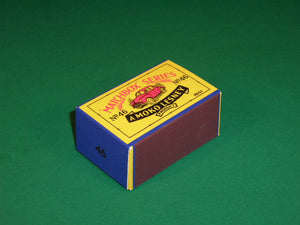 Matchbox 1-75 Regular Wheels #46a Morris Minor 1000.