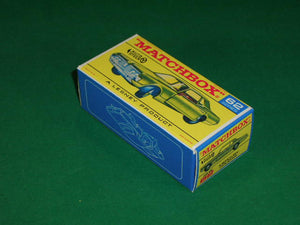 Matchbox 1-75 Regular Wheels #62c Mercury Cougar.